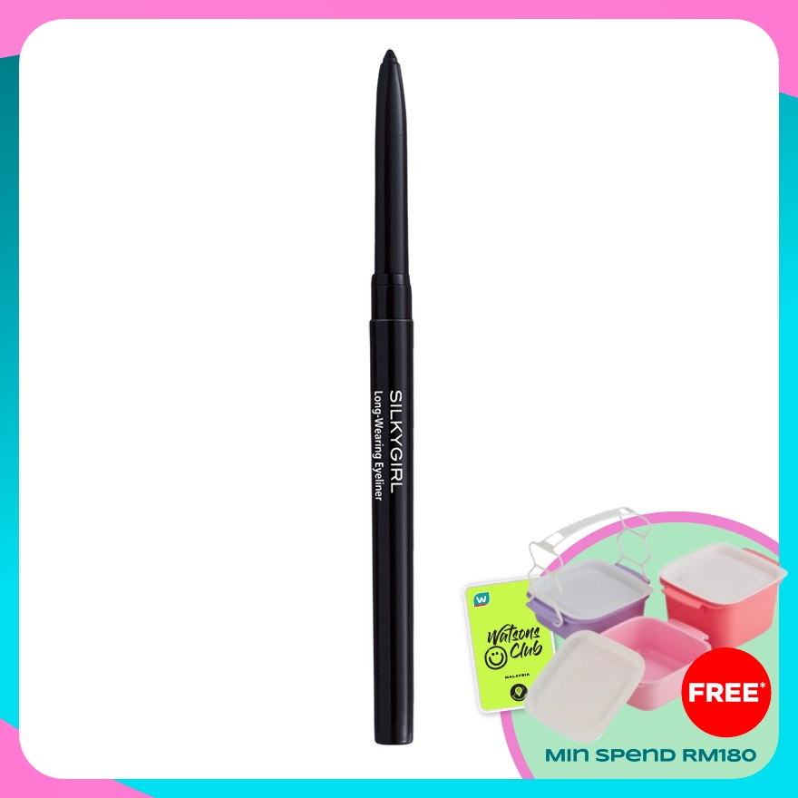 SILKYGIRL Silkygirl Long-Wearing Eyeliner 01 Black Black
