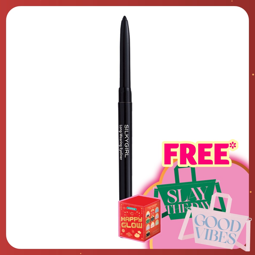 SILKYGIRL Silkygirl Long-Wearing Eyeliner 01 Black Black
