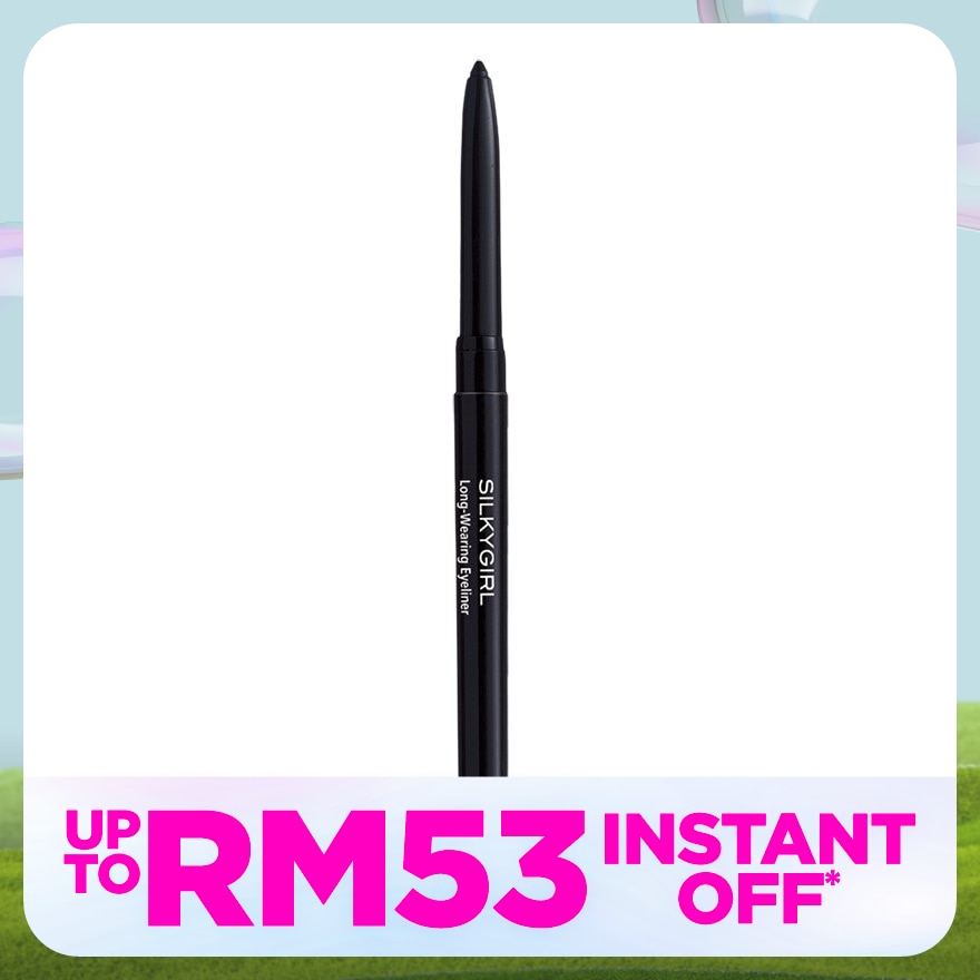 SILKYGIRL Silkygirl Long-Wearing Eyeliner 01 Black Black