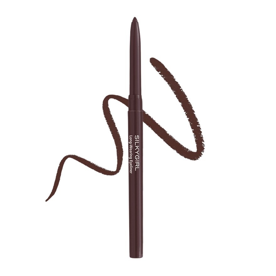 Long Wearing Eyeliner 01 Black Brown 1pc