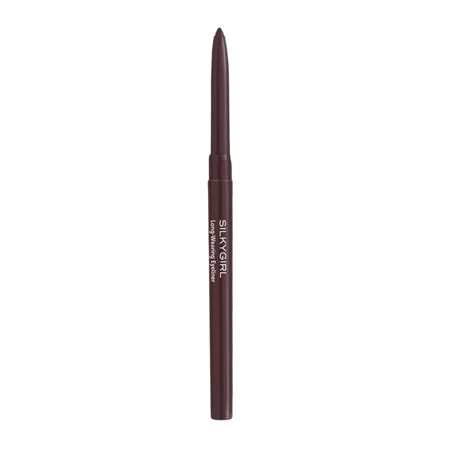 SILKYGIRL Long Wearing Eyeliner 01 Black Brown 1pc