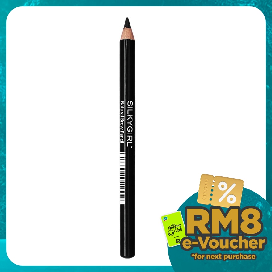 SILKYGIRL Natural Brow Pencil 01 Soft Black