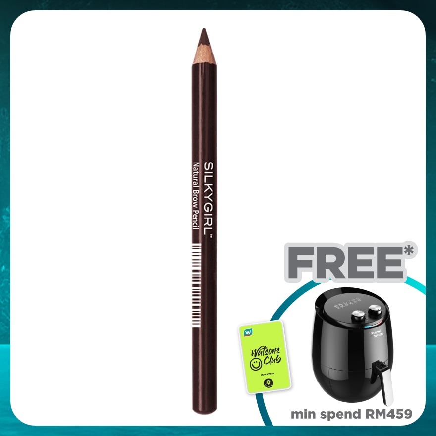 SILKYGIRL Natural Brow Pencil Brown Colour 1pc
