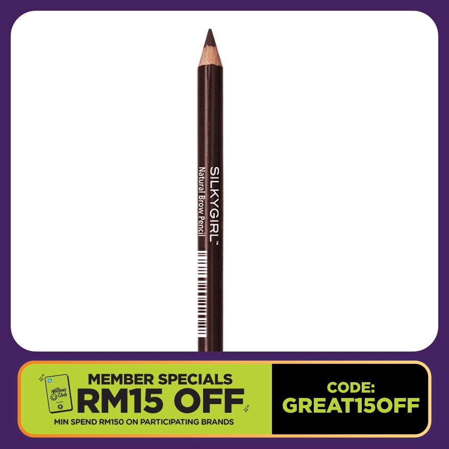 SILKYGIRL Natural Brow Pencil Brown Colour 1pc