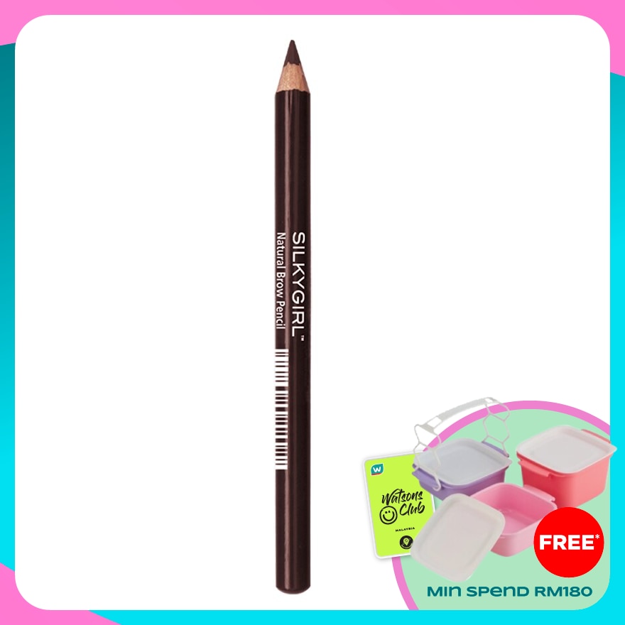 SILKYGIRL Natural Brow Pencil Brown Colour 1pc