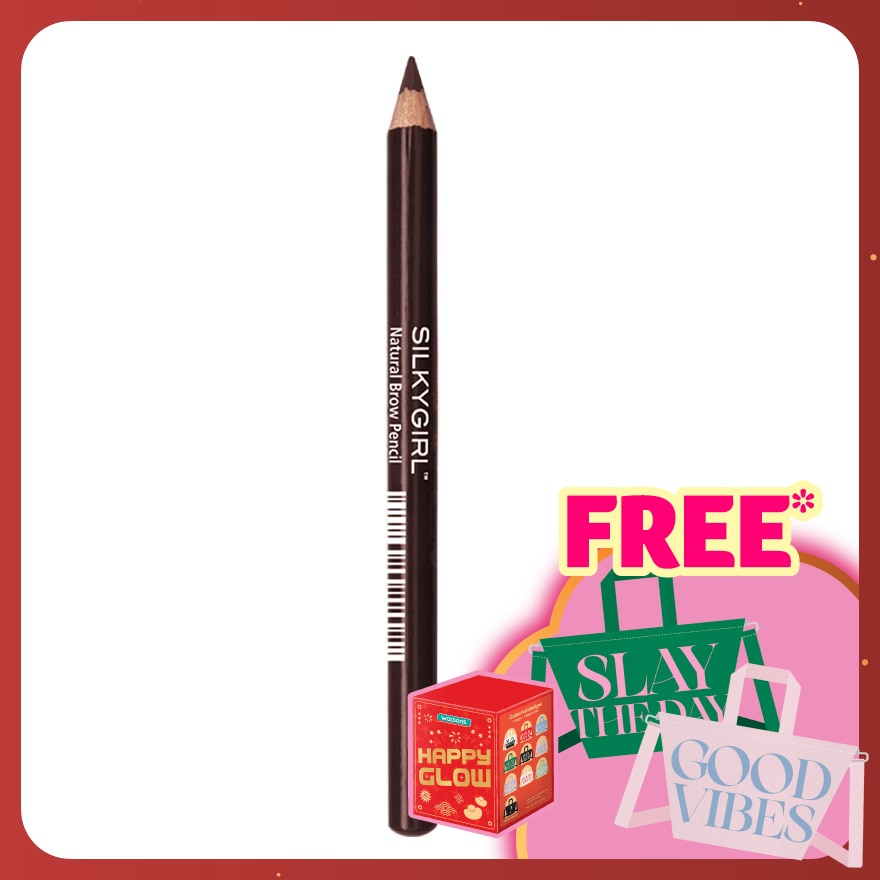 SILKYGIRL Natural Brow Pencil Brown Colour 1pc