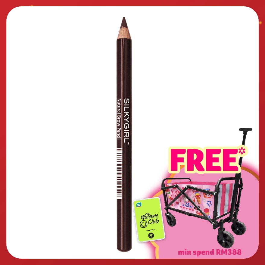 SILKYGIRL Natural Brow Pencil Brown Colour 1pc