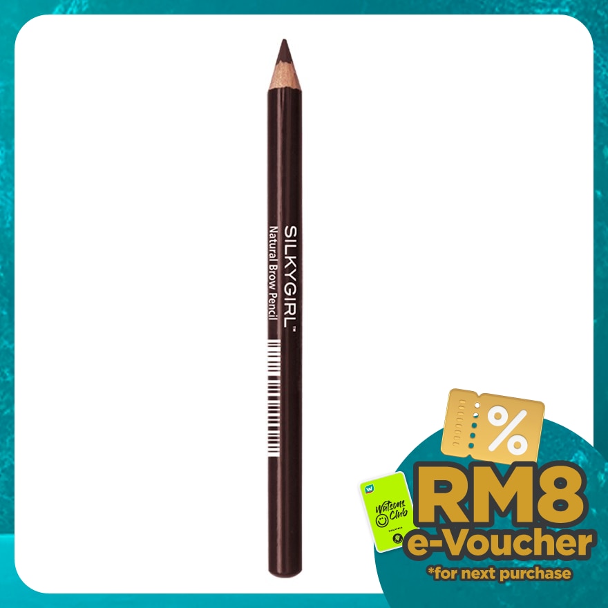 SILKYGIRL Natural Brow Pencil Brown Colour 1pc