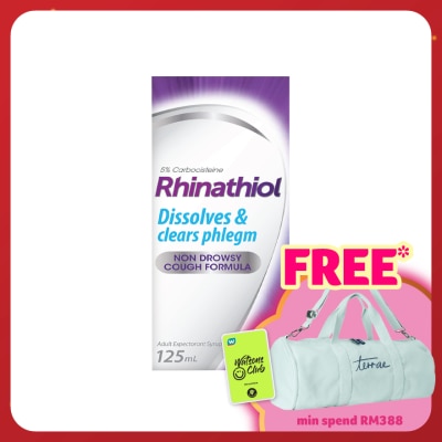 RHINATHIOL RHINATHIOL ADULT  SYRUP 125ML