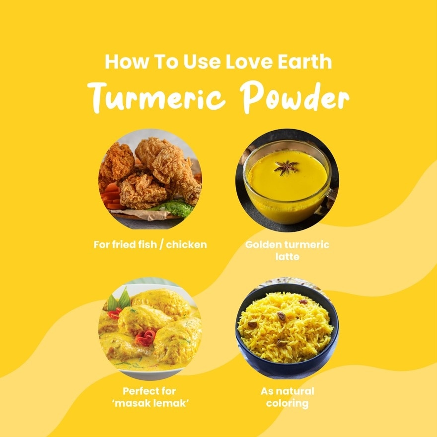  Organic Tumeric Powder 150G