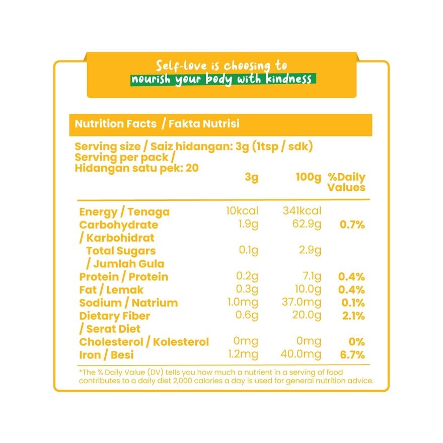Organic Tumeric Powder 150G image