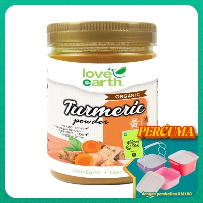 LOVE EARTH -  Organic Tumeric Powder 150G