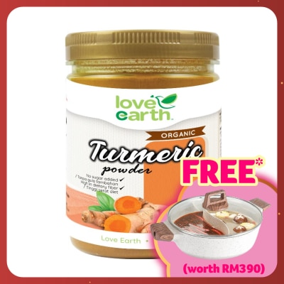 LOVE EARTH  Organic Tumeric Powder 150G