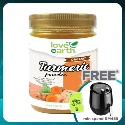 LOVE EARTH  Organic Tumeric Powder 150G