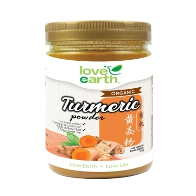 LOVE EARTH Organic Tumeric Powder 150G