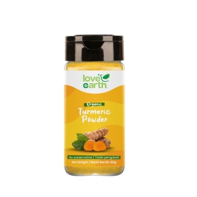 LOVE EARTH -  Organic Tumeric Powder 150G