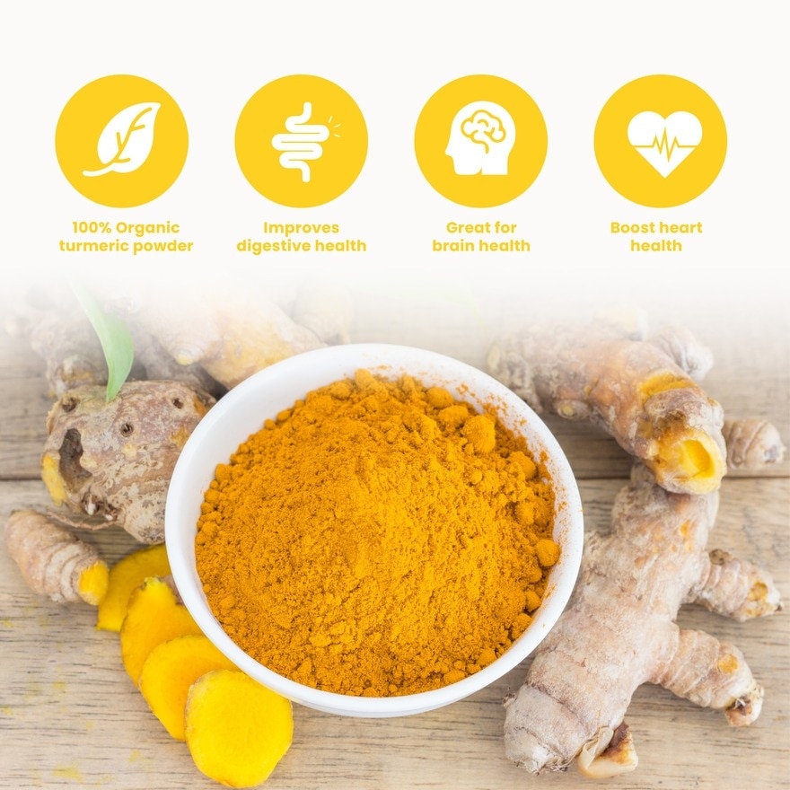 Organic Tumeric Powder 150G