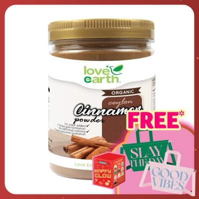 LOVE EARTH Organic Ceylon Cinnamon Powder 150G