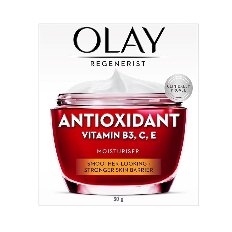 Antioxidant Moisturiser Vit B3,C,E Face Cream 50g