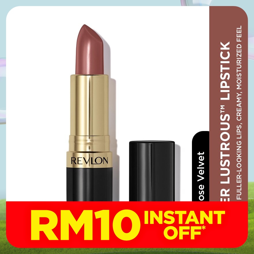 REVLON Super Lustrous™ Lipstick 130 Rose Velvet 1pc