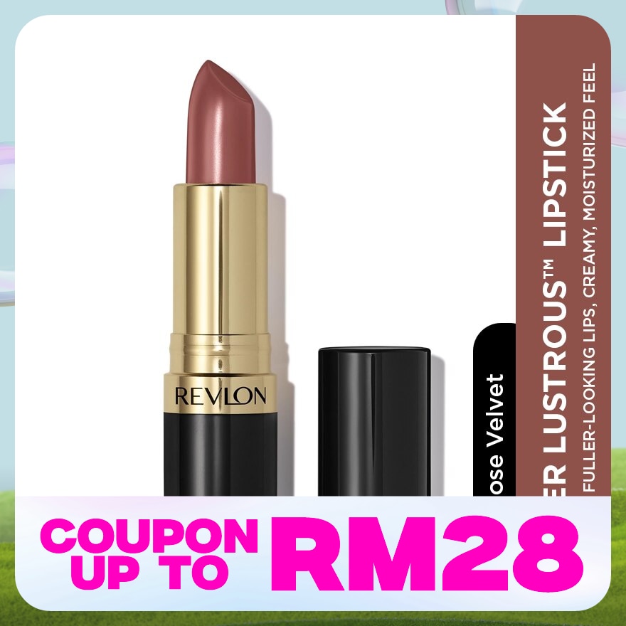 REVLON Super Lustrous™ Lipstick 130 Rose Velvet 1pc
