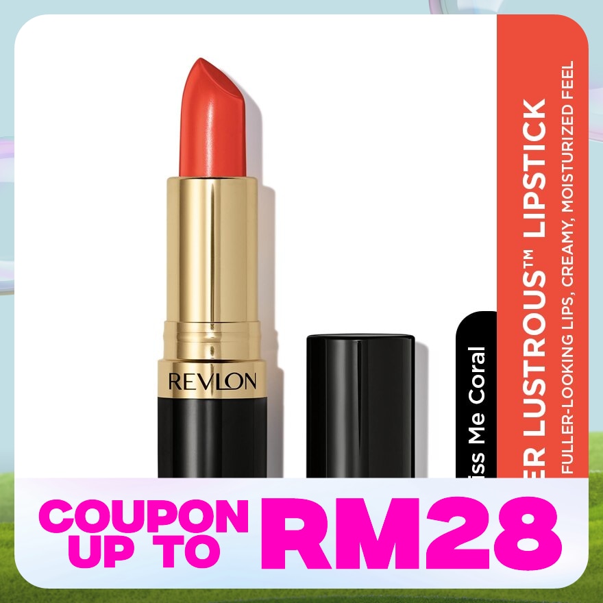 REVLON Super Lustrous Kiss Me Coral 1pc