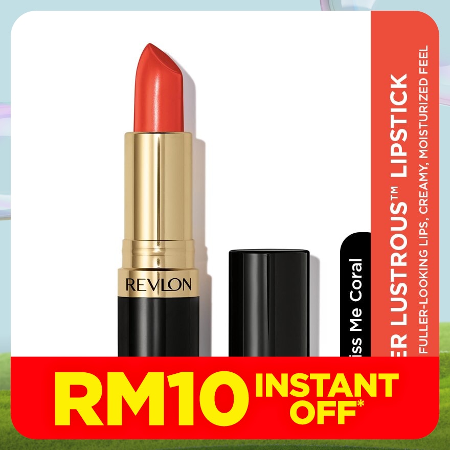 REVLON Super Lustrous Kiss Me Coral 1pc