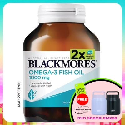 BLACKMORES - Omega-3 Fish Oil 1000mg 120s