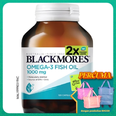 BLACKMORES - Omega-3 Fish Oil 1000mg 120s