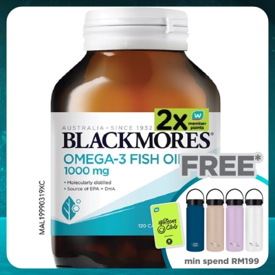 BLACKMORES Omega-3 Fish Oil 1000mg 120s