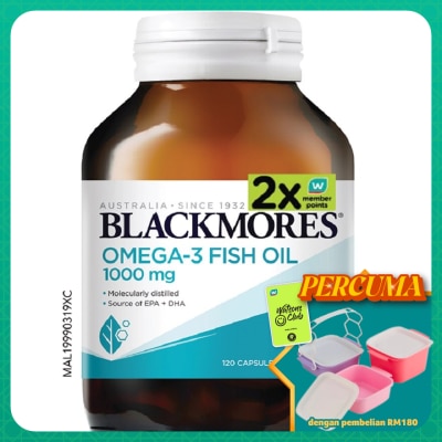 BLACKMORES - Omega-3 Fish Oil 1000mg 120s
