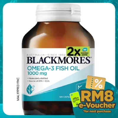 BLACKMORES Omega-3 Fish Oil 1000mg 120s