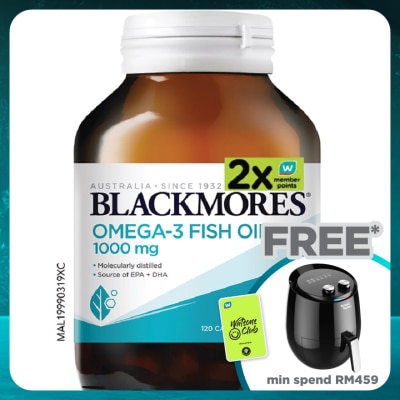 BLACKMORES Omega-3 Fish Oil 1000mg 120s