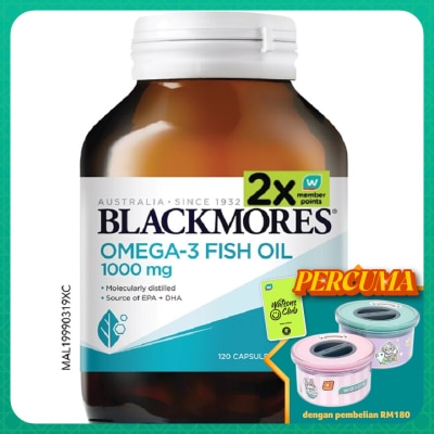 BLACKMORES Omega-3 Fish Oil 1000mg 120s