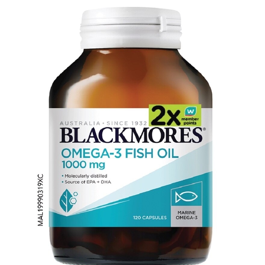 Omega-3 Fish Oil 1000mg 120s