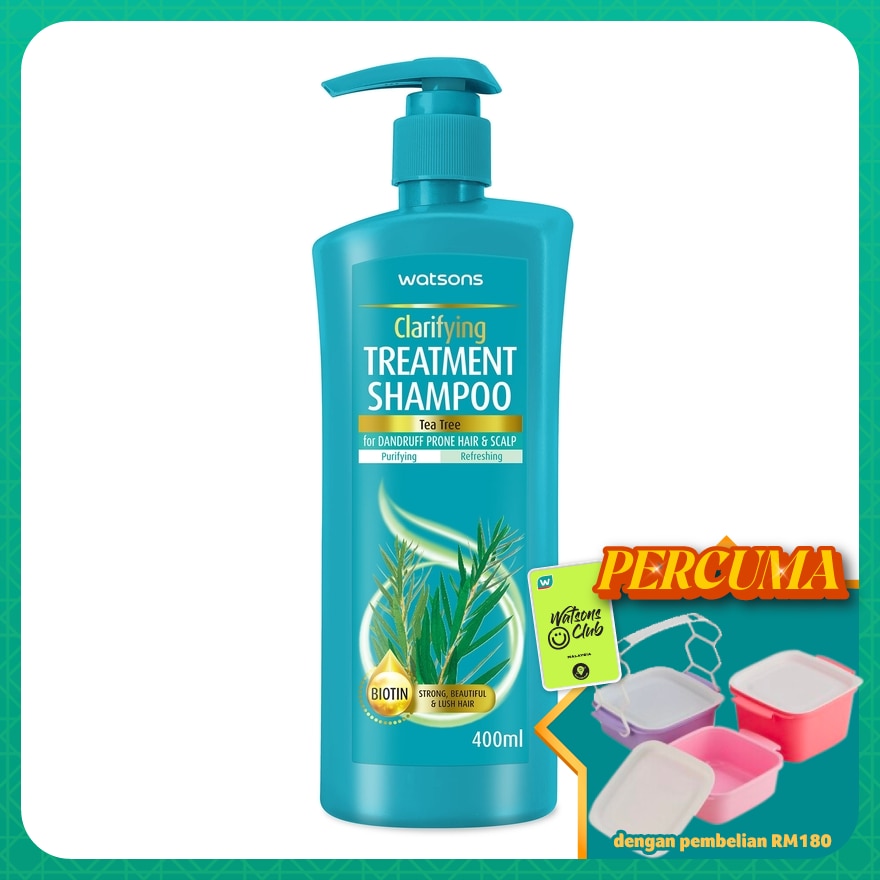 Clarifying Tea Tree Treatment Shampoo