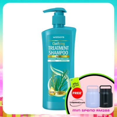 WATSONS - Clarifying Tea Tree Treatment Shampoo