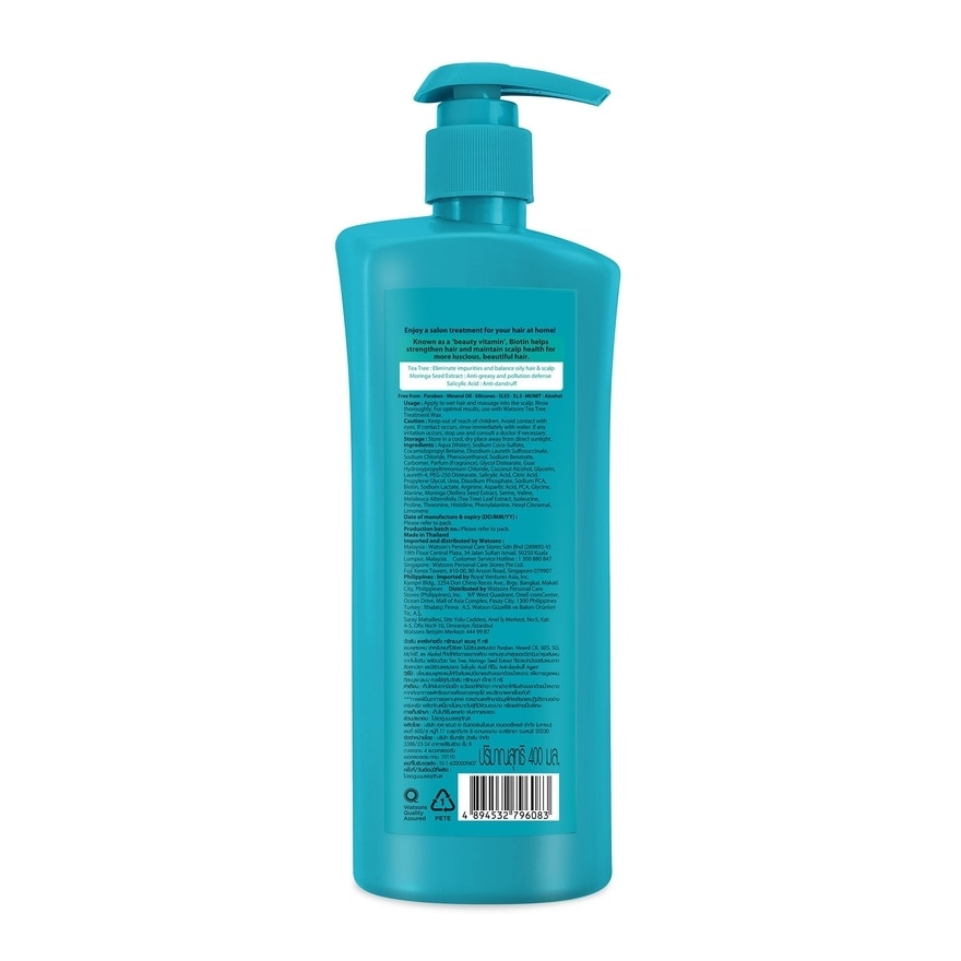 Clarifying Tea Tree Treatment Shampoo