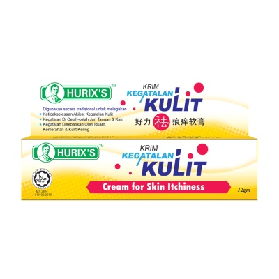 HURIX'S - Krim Kegatalan Kulit 12gm image