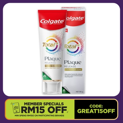 COLGATE Total Plaque Release Gentle Fragrant Mint 95g