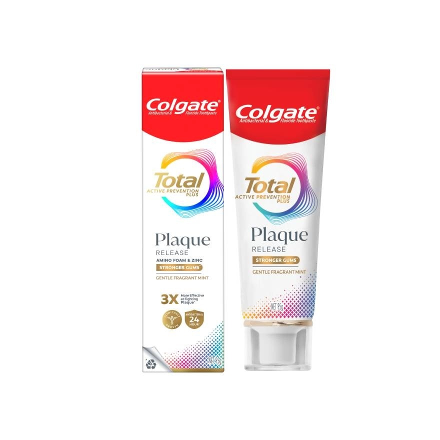 Colgate Total Plaque Release Gentle Fragrant Mint Toothpaste 95g