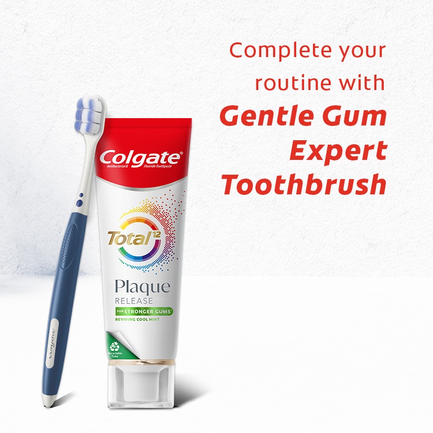 Colgate Total Plaque Release Reviving Cool Mint Toothpaste 95g image