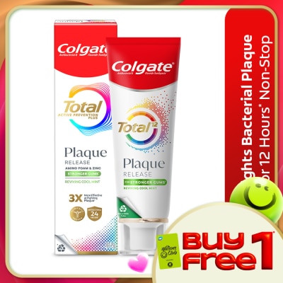 COLGATE - Colgate Total Plaque Release Reviving Cool Mint Toothpaste 95g