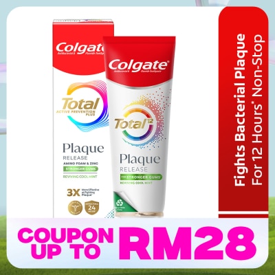 COLGATE Colgate Total Plaque Release Reviving Cool Mint Toothpaste 95g