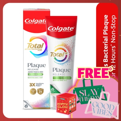COLGATE Colgate Total Plaque Release Reviving Cool Mint Toothpaste 95g