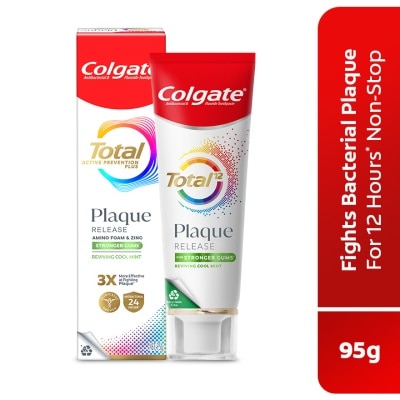 COLGATE Colgate Total Plaque Release Reviving Cool Mint Toothpaste 95g