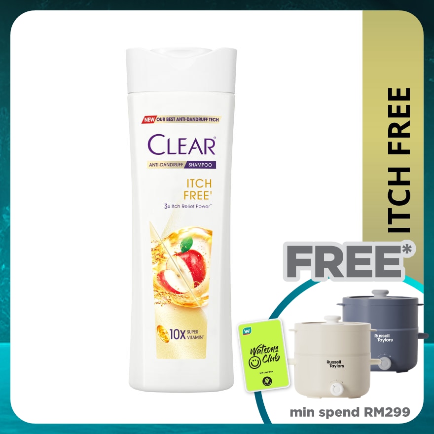 Anti-Dandruff Itch Free Shampoo 300ml