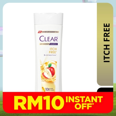 CLEAR Anti-Dandruff Itch Free Shampoo 300ml