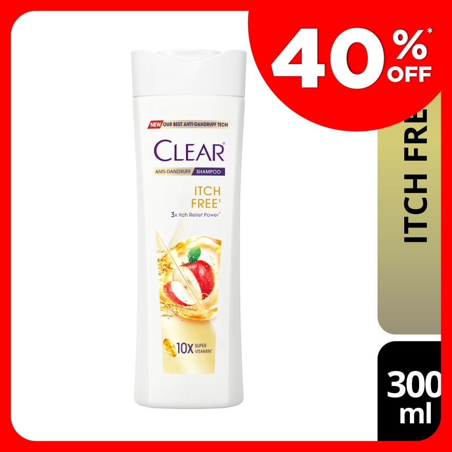 Anti-Dandruff Itch Free Shampoo 300ml