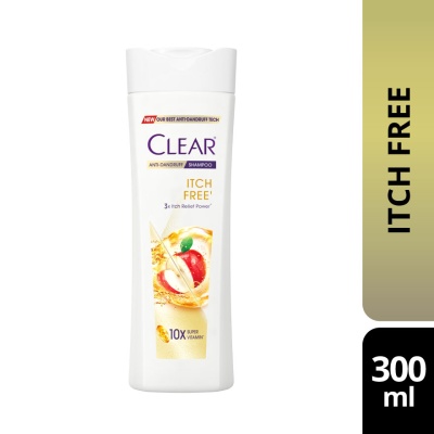 CLEAR - Anti-Dandruff Itch Free Shampoo 300ml image
